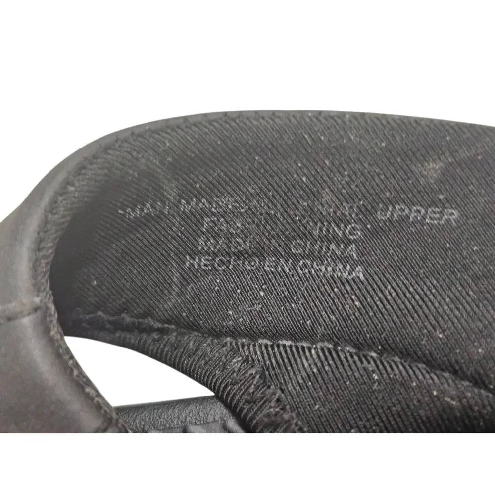 Flojos Men's Jorge 2.0 Black Flip Flops 11